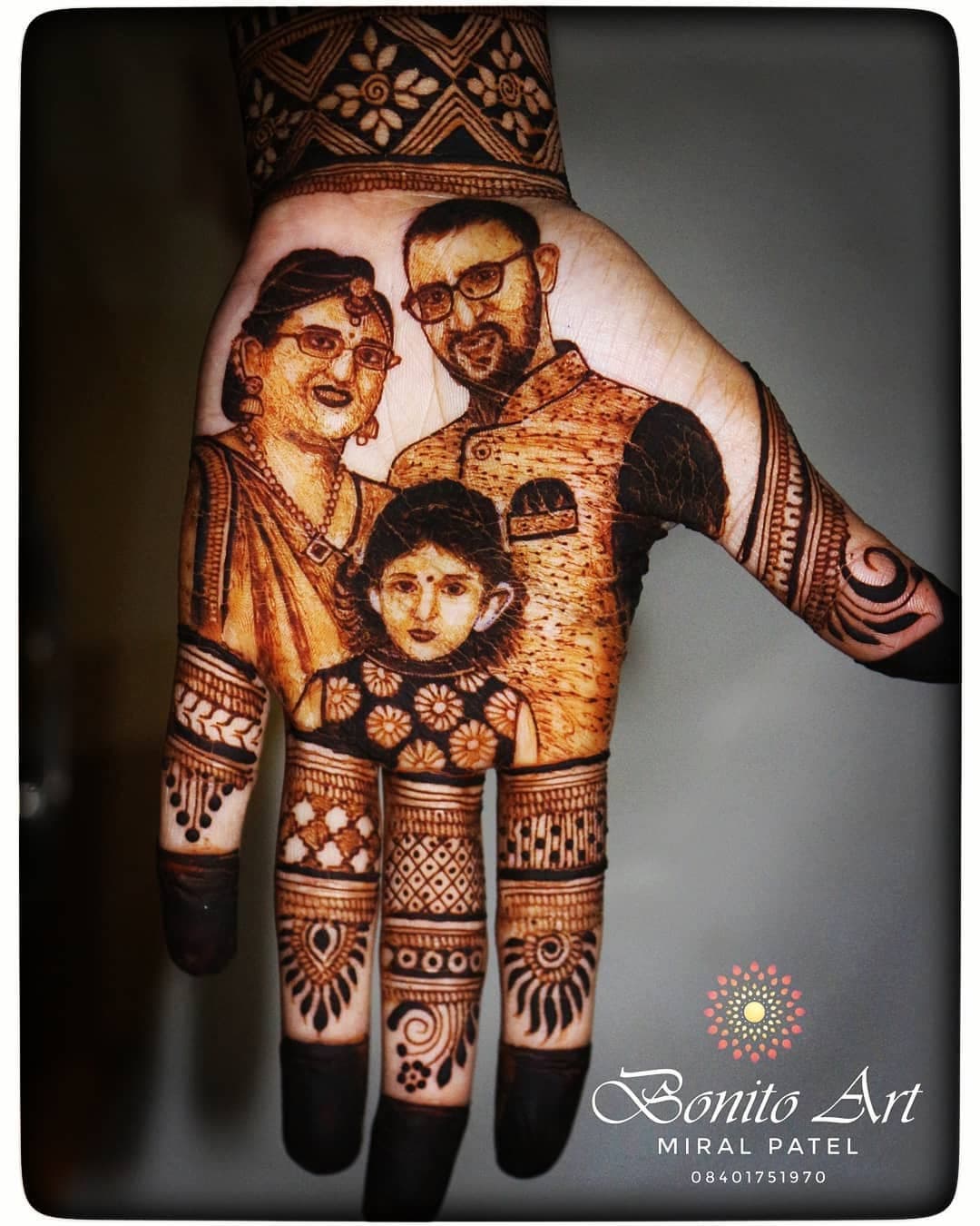 Mehndi design 1